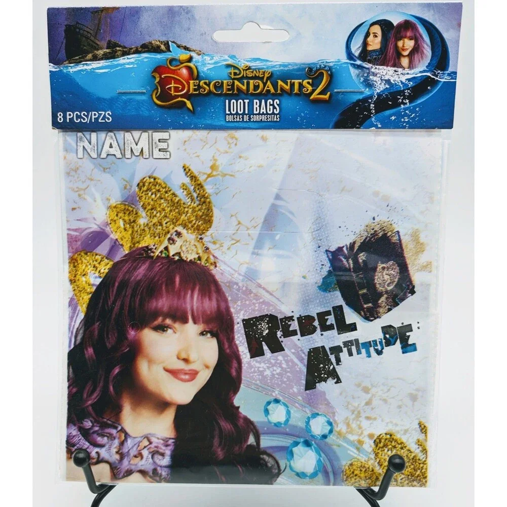 Disney Descendants 2 Party Favors Loot Bag 8 Per Package